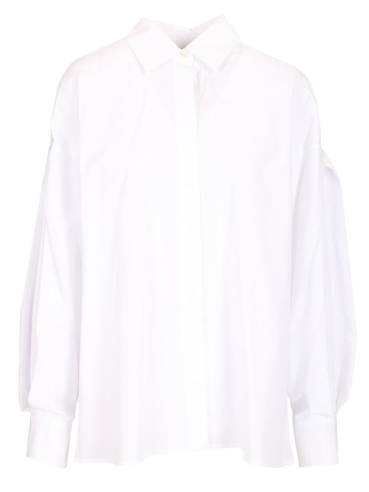 'S Max Mara Marika Shirts - White | 0f73959a8a9339d9f87bbc52deb89770e1d316a8