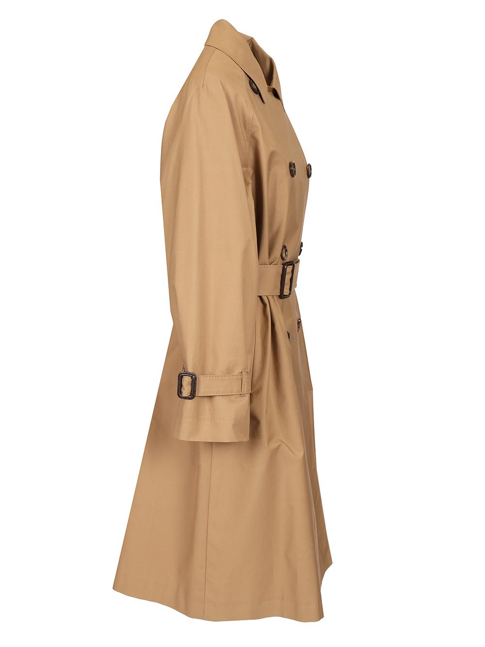 Max Mara The Cube Midi Trench Coat Coats - Beige | 8eada24c334b76777d4d5776bfe1118bc303ad4d