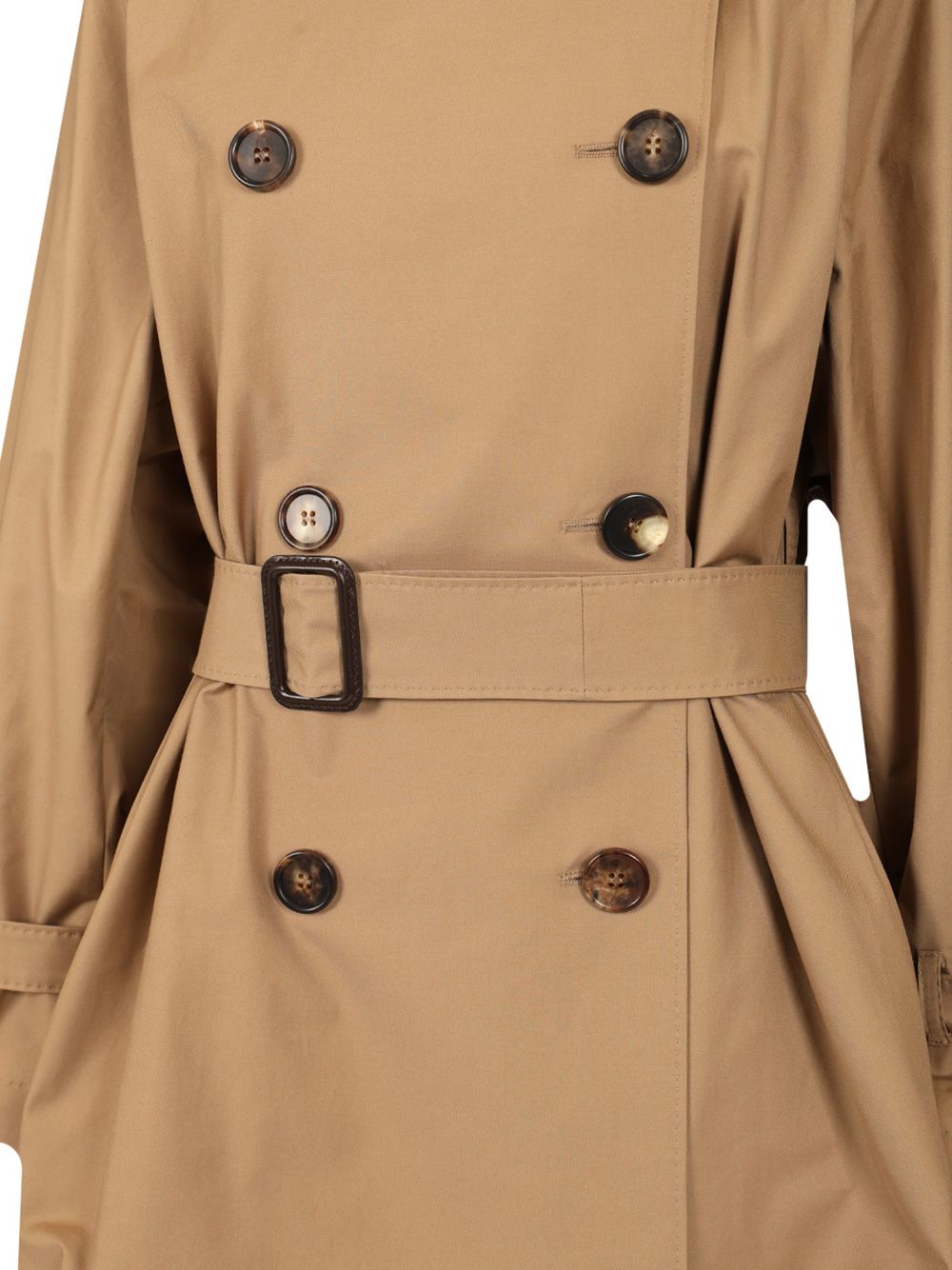 Max Mara The Cube Midi Trench Coat Coats - Beige | 55aabbdd065099d977d53513df30555a85af1c5e