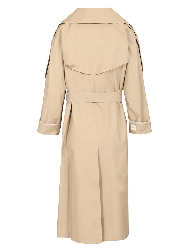 Max Mara The Cube Oversized Trench Coat In Water-Repellent Twill Coats - Beige | fadbe80ba1a107bc4630daf2d247c73df52e84bd
