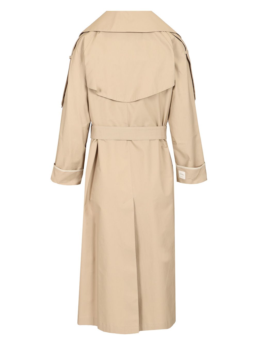 Max Mara The Cube Oversized Trench Coat In Water-Repellent Twill Coats - Beige | fadbe80ba1a107bc4630daf2d247c73df52e84bd