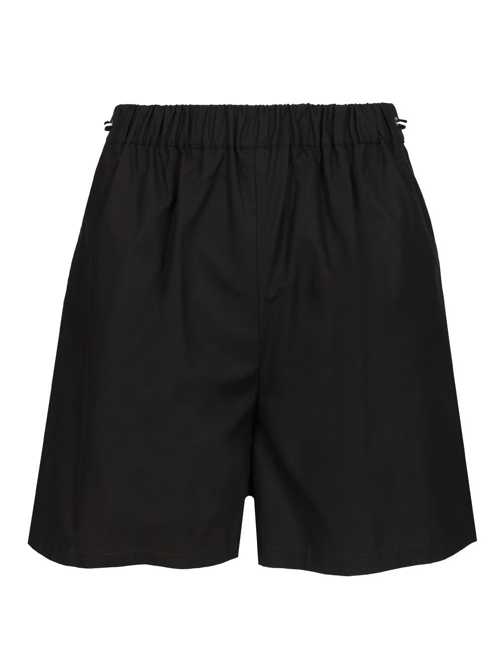 Max Mara Cotton Poplin Shorts Trousers - Black | 1dff8090ffed51cd48ad06866cd33a4f1915c795