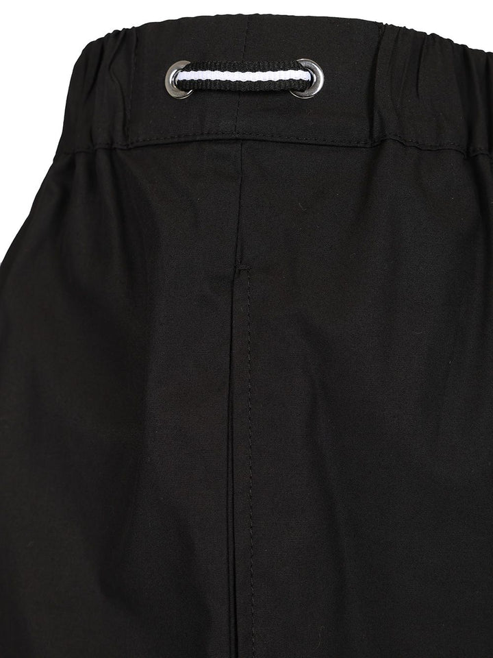Max Mara Cotton Poplin Shorts Trousers - Black | e8b04ce2b7835b950901a8020161aaeeabfec4c8
