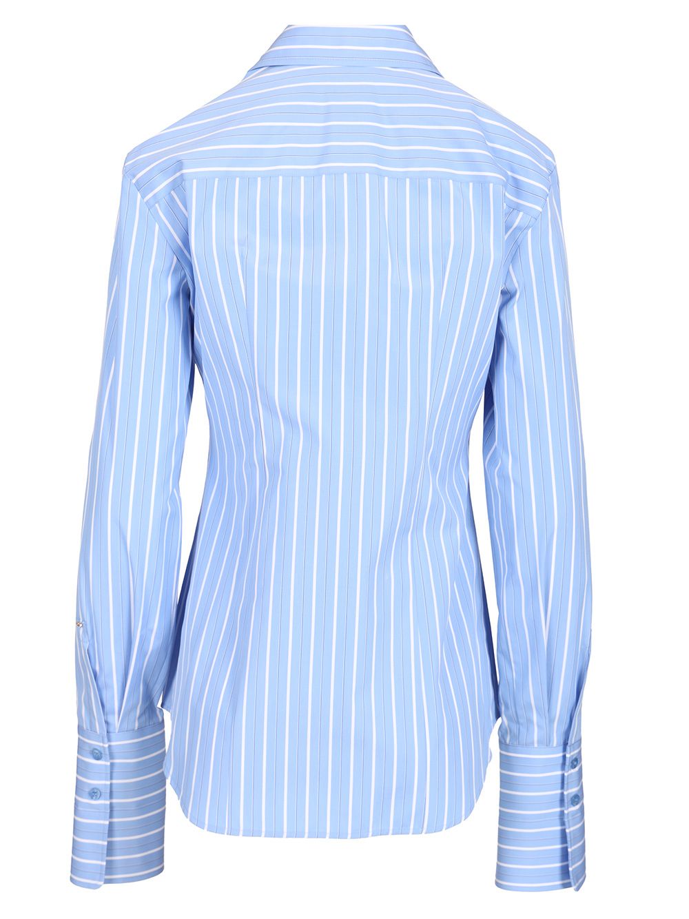 Sportmax Striped Poplin Shirt Tops - Light blue | bf124d71eee173f1df18dbf079accc1cce5182aa