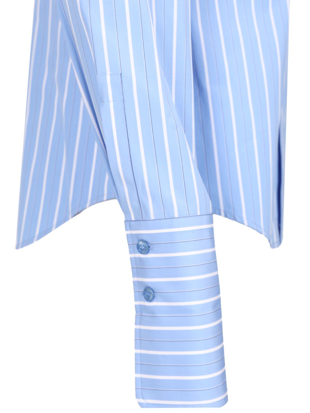 Sportmax Striped Poplin Shirt Tops - Light blue | db97ae0a22157ce4c3a92332df86b71c00b279fd