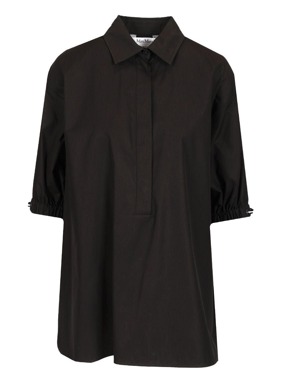 Max Mara Teano Shirts - Black | 1332ad25ce60ca7e61666cbe4a1ca8dd64cd6099