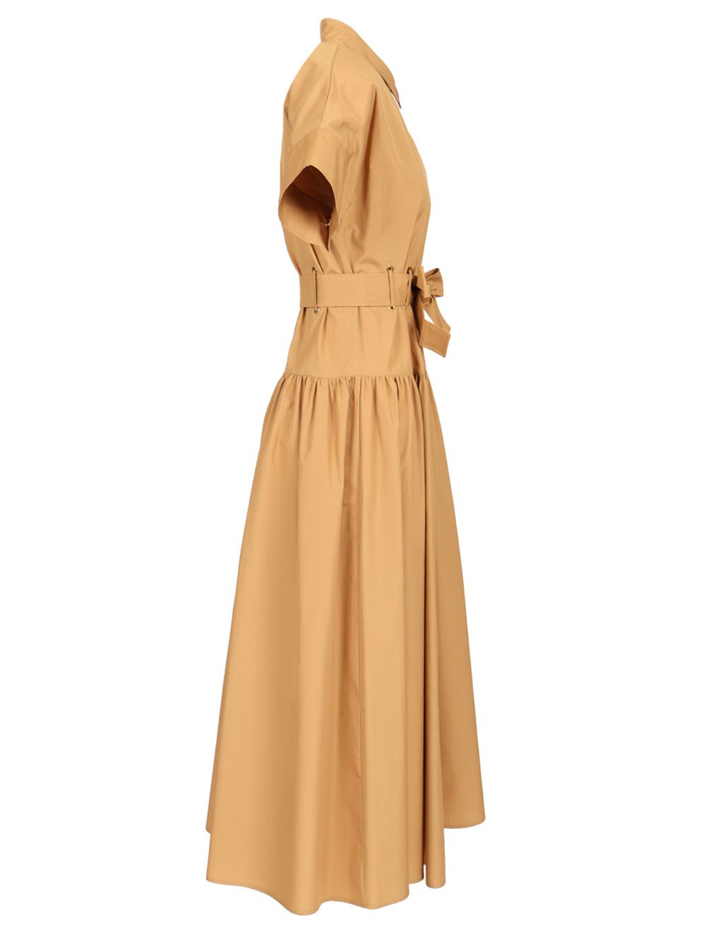 Max Mara Poplin Shirt Dress Dresses - Brown | df40deb6943ae958446f41824a35737341a62d69