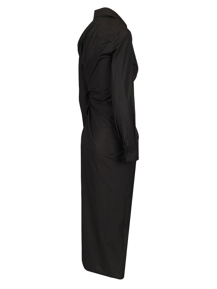 Max Mara Long Dress Dresses - Black | 7c299578d09c6910ec3b8b748d8d906ccd577c3d
