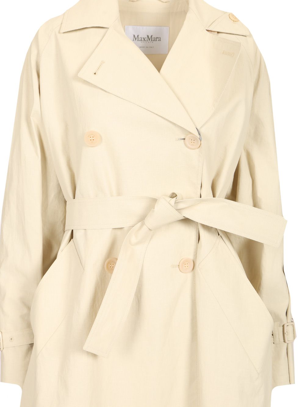 Max Mara Ronco Coats - White | 082f85b57bd2a0f0985cde064d4b03f3a4df8fe4