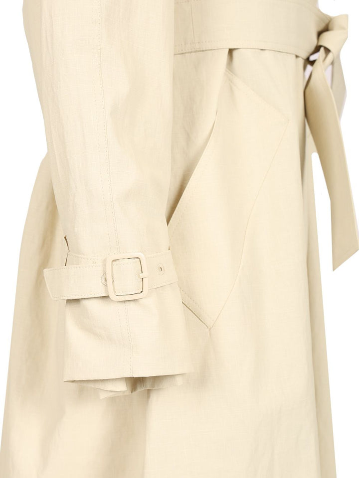 Max Mara Ronco Coats - White | 2a5d260530a59aa954014ddfd1bf1da0afb45e48