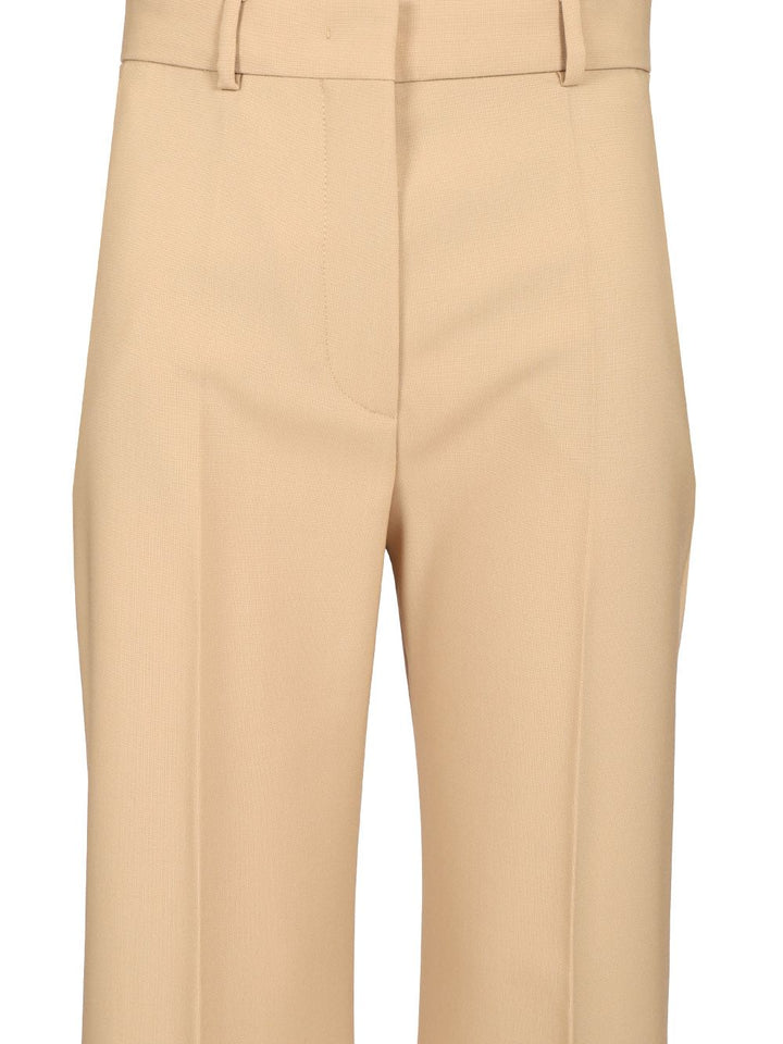 Sportmax Oxalis Trousers - Beige | 333ff13d730c455ad8f8602adaa3bd0a08bfabce