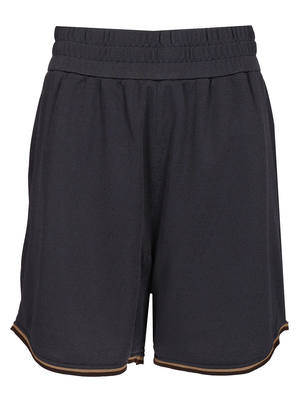 Fendi Ff Jacquard Shorts Trousers - Blue | 69905ea4b2f0f7d5e91d3b8b6bf821da843b6050