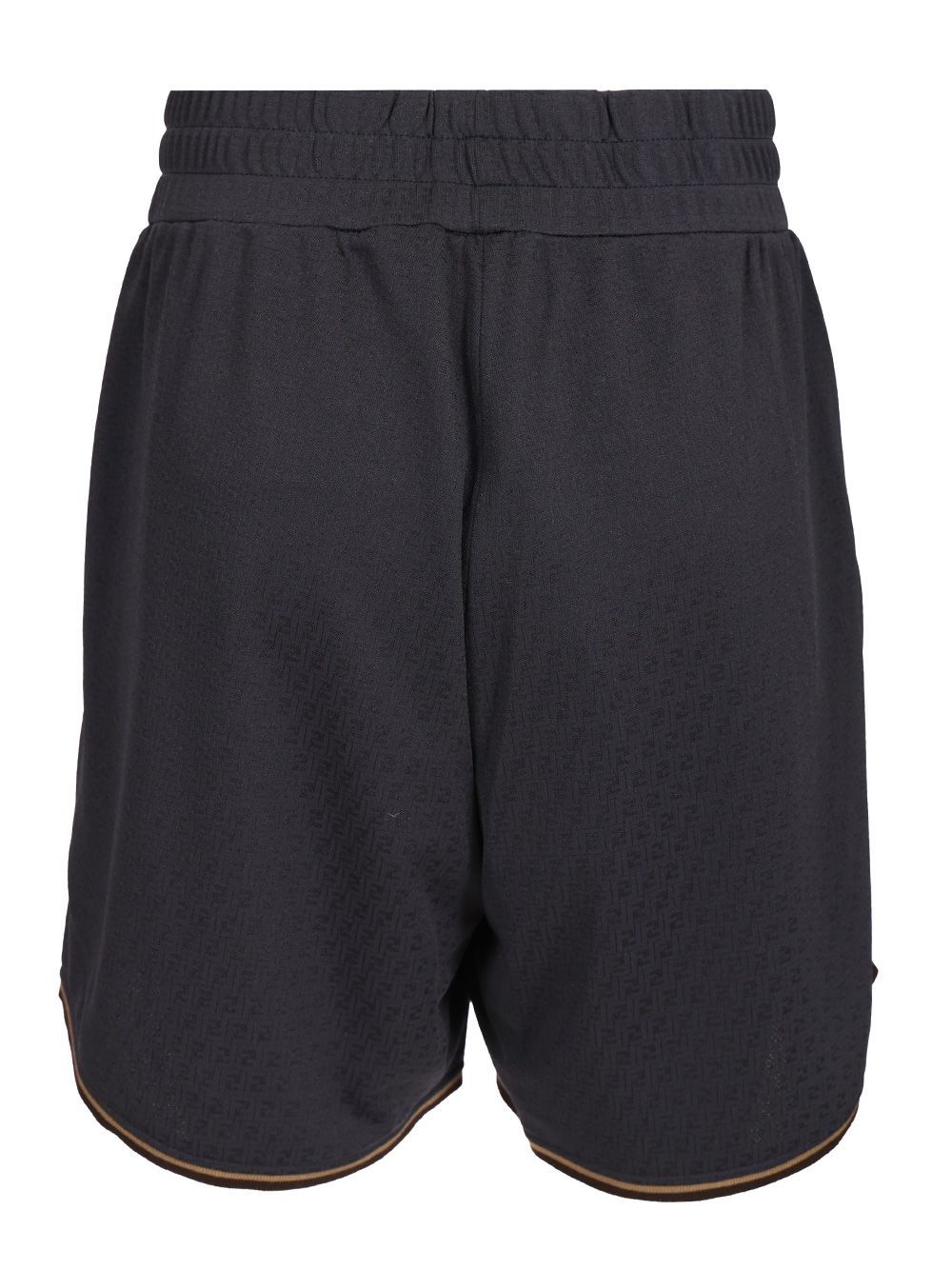 Fendi Ff Jacquard Shorts Trousers - Blue | 09a8d98a75524ce963bdb8b6d7d50237ca555f43