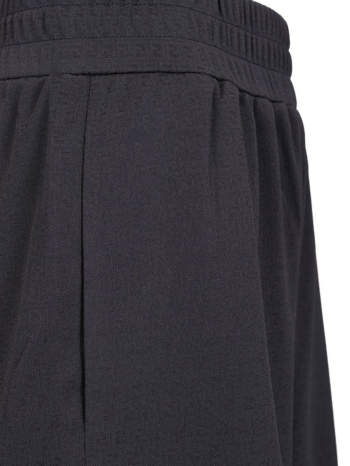 Fendi Ff Jacquard Shorts Trousers - Blue | 4b1f5807af04c299d62d44f769412c5dc7898fc2