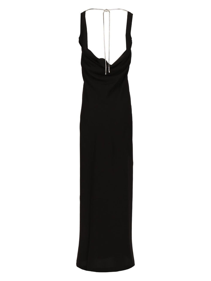 Max Mara Long Cady Dress Dresses - Black | 034d697e59332553f3c399f799b3a55258d76cea