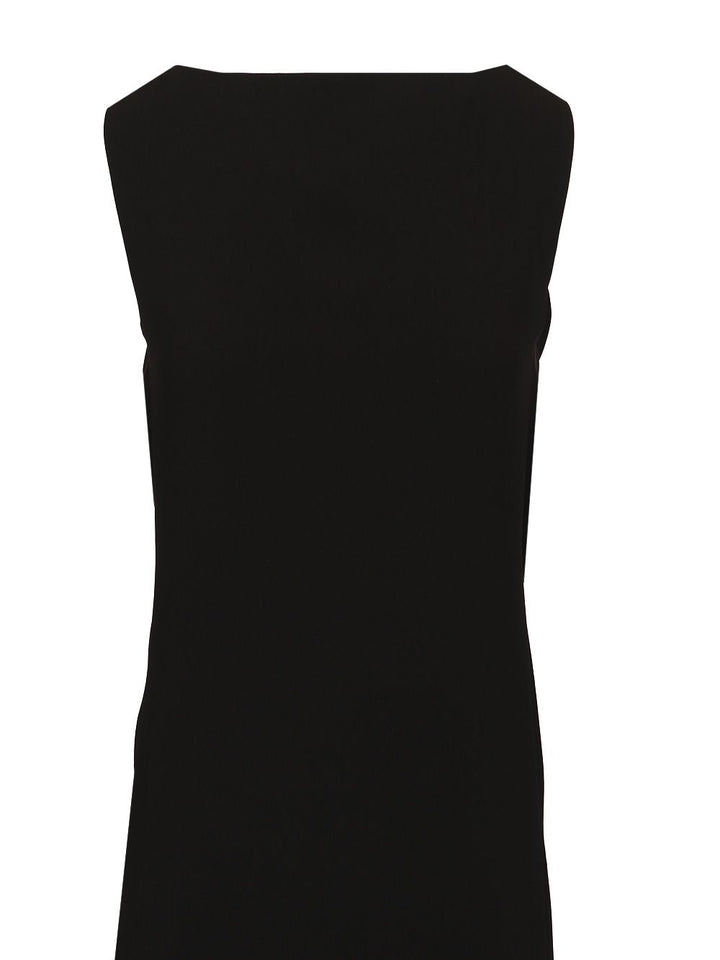 Max Mara Long Cady Dress Dresses - Black | f0284edcb776e6912affccaca311c11661cf04ff