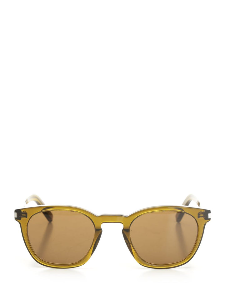 Saint Laurent Classic Sl 28 Glasses - Brown | 68a2a457b5ab915fc92768a7aad209b89705e622