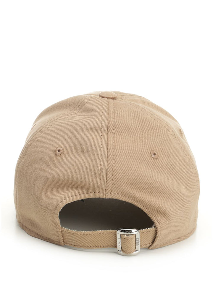 Fendi Cotton Hat Hats - Beige | 3c8fb6995f5842d9bd6e4e04a1ac4b4a71b5cba1