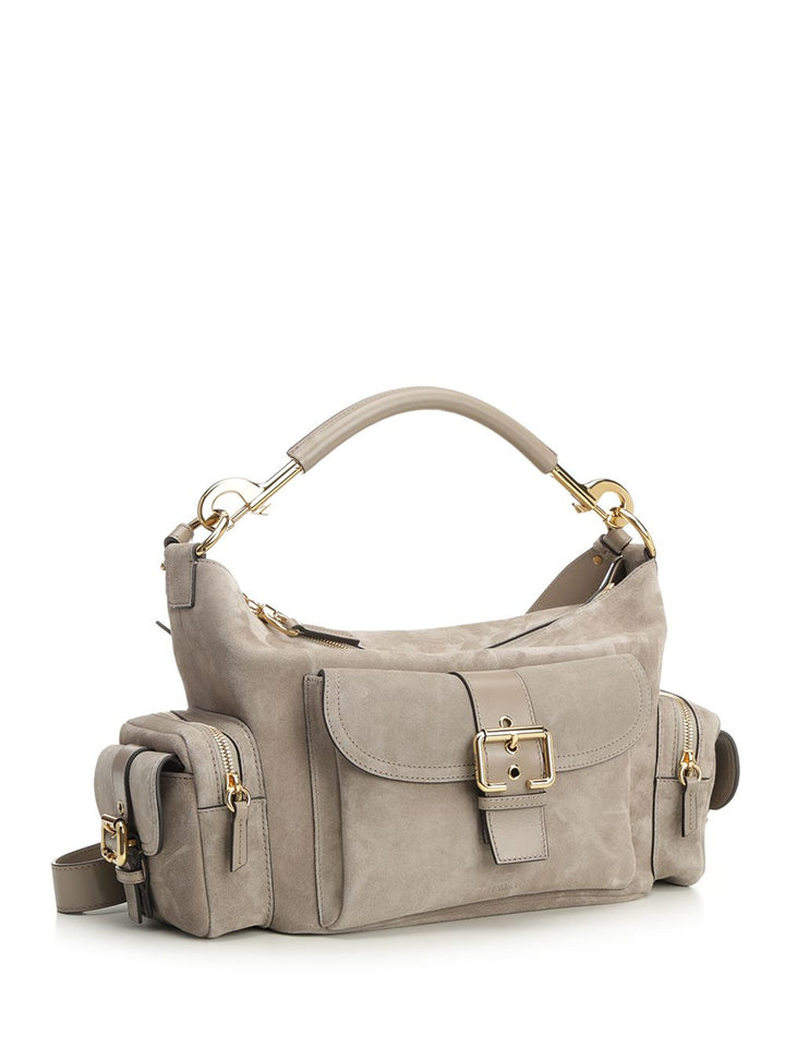 Chloe' Camera Bag Crossbody Bags - Grey | f57e34e3ddd3f4cbf4524863ab6086c300bdee0a