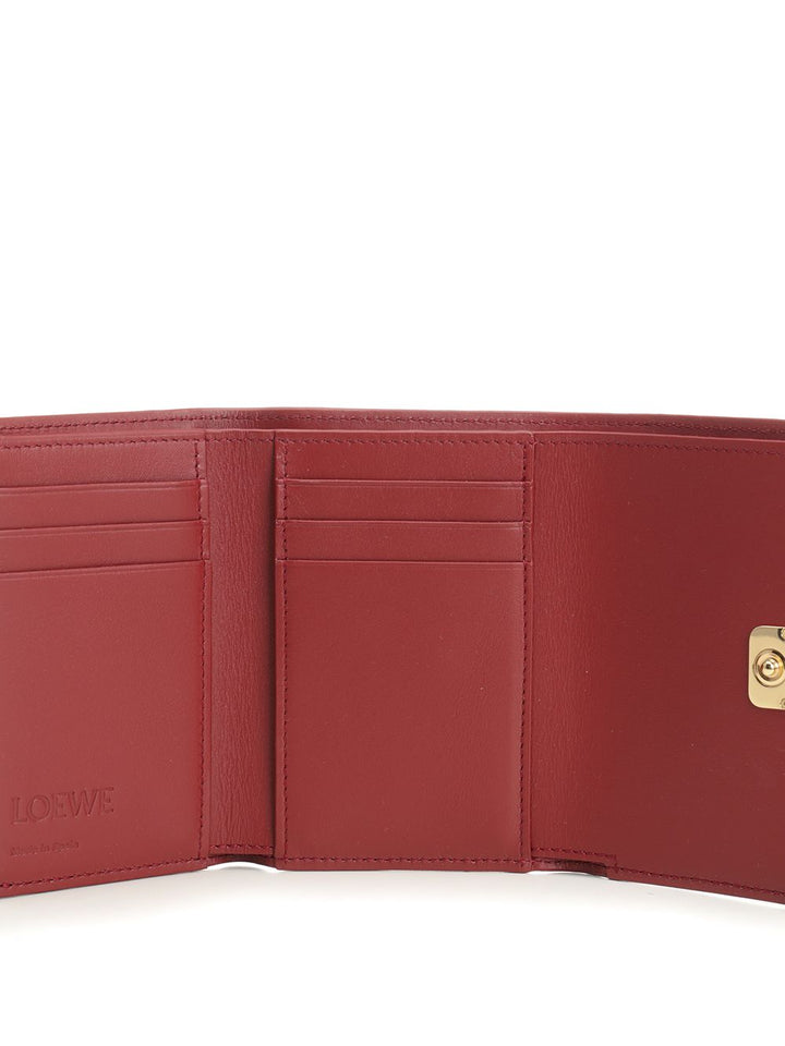 Loewe Anagram Wallets - Red | 21744f4044c1fdb228956a3b6ab41a4e9a3d5c95