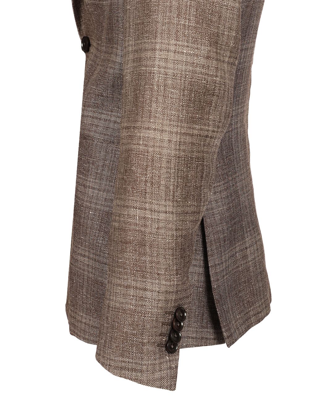 Ermenegildo Zegna Linen And Wool Jacket Jackets - Brown | 80e102d42c806c0d3bdc033e49cdf29e28825a4c