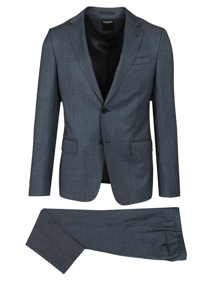 Ermenegildo Zegna Air Force Blue Wool Dress Dresses - Blue | 61fdaf838ec42338f6453d8407686c6f2ee718d3