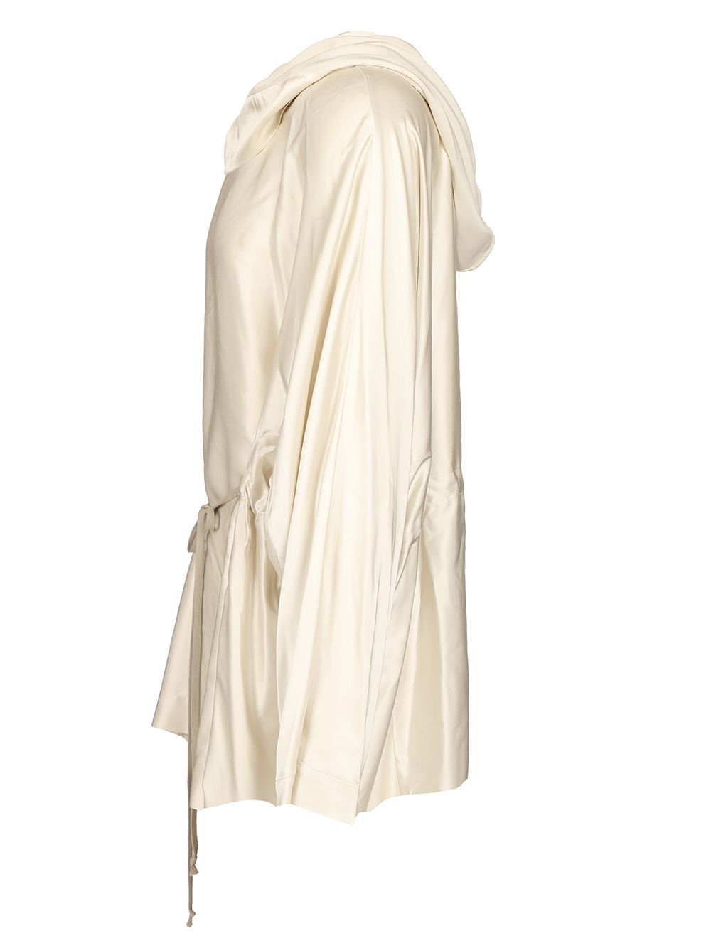 Rick Owens Hooded Tunic Tops - White | a602c728a1f98474eac05c36110f3adb0d19eeb1