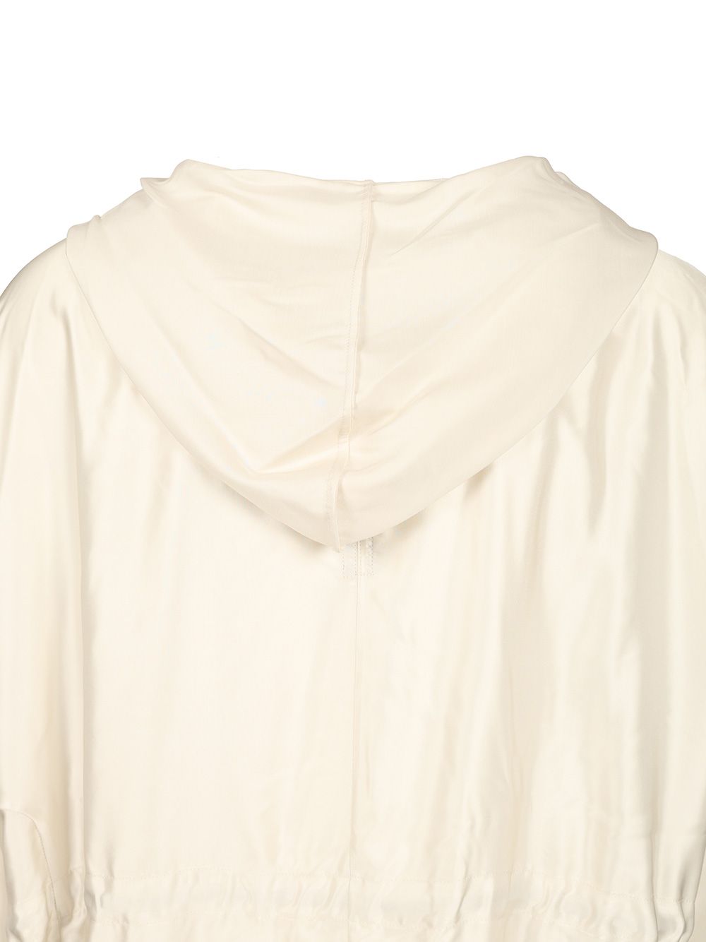 Rick Owens Hooded Tunic Tops - White | 6334f4ae1e0e8bc8d606dacc1d7ca6cfd5a605e8