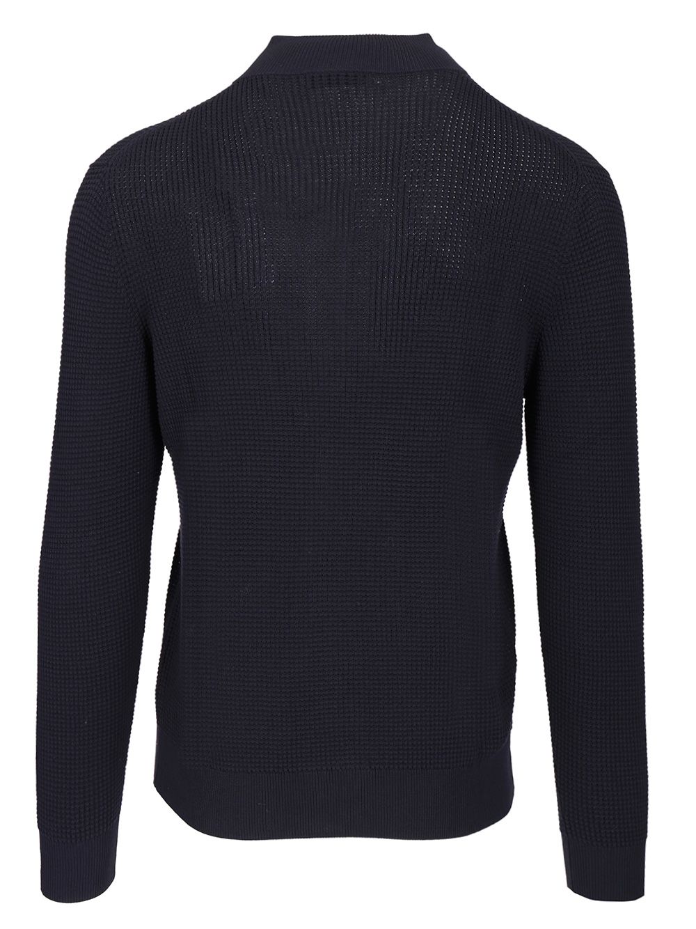 Ballantyne Rice Stitch Cotton Cardigan Knitwear - Blue | dbed4a24fccf7ff143673876fe84b942c7880a26