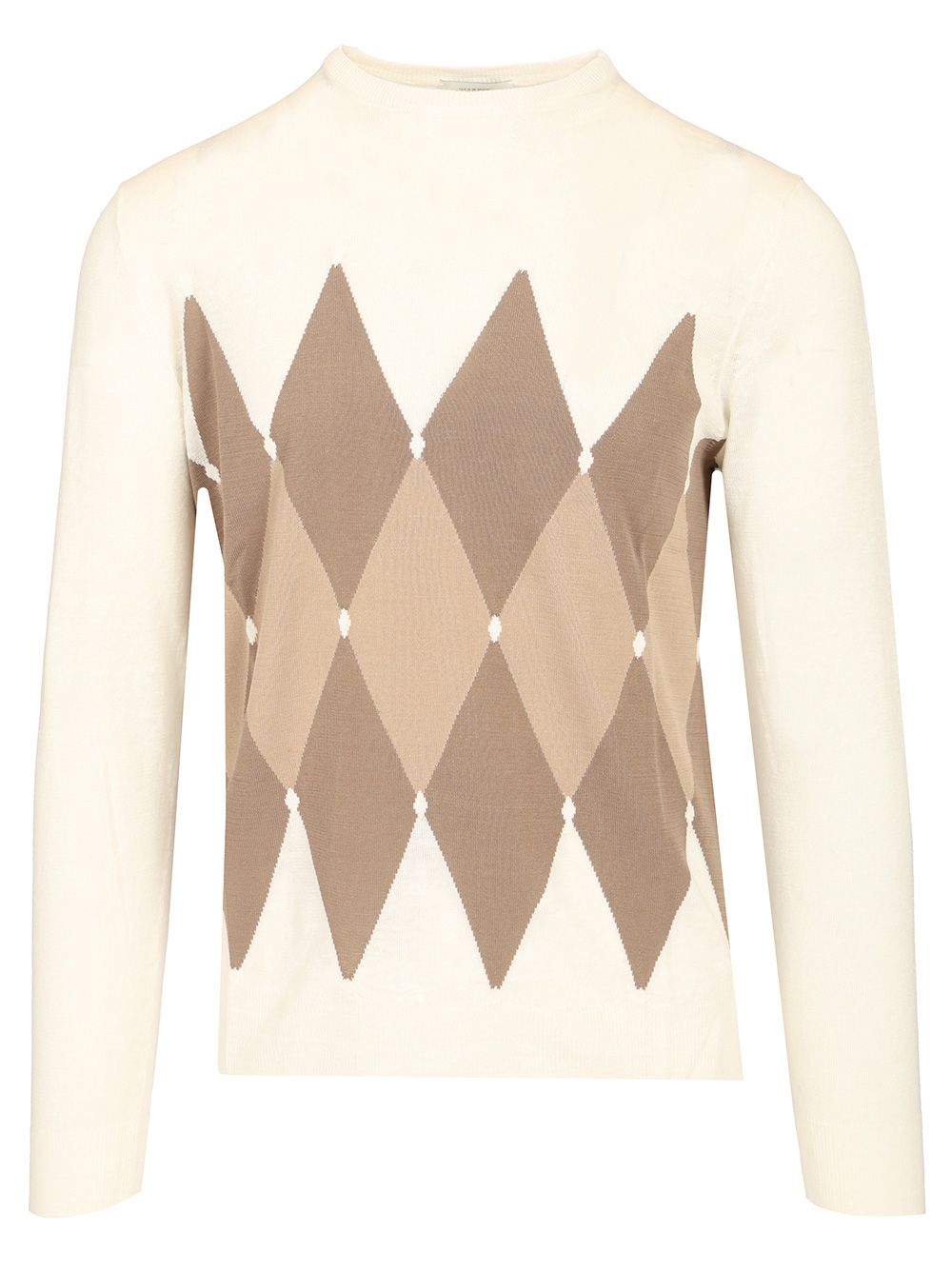 Ballantyne Cotton And Cashmere Sweater Knitwear - Beige | 200b520a2d95608a88c5a7b7cd606d99a421d5ae