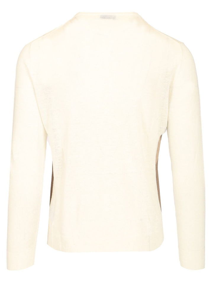 Ballantyne Cotton And Cashmere Sweater Knitwear - Beige | cec11512b0773dce39b6a8e109749623013359ab
