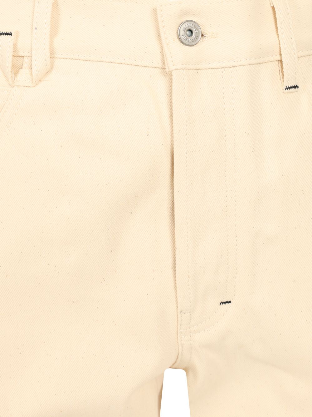 Jacquemus De-Nîmes Venice Trousers - White | 3993bedc69867841f4050681390e65623f0b07b9