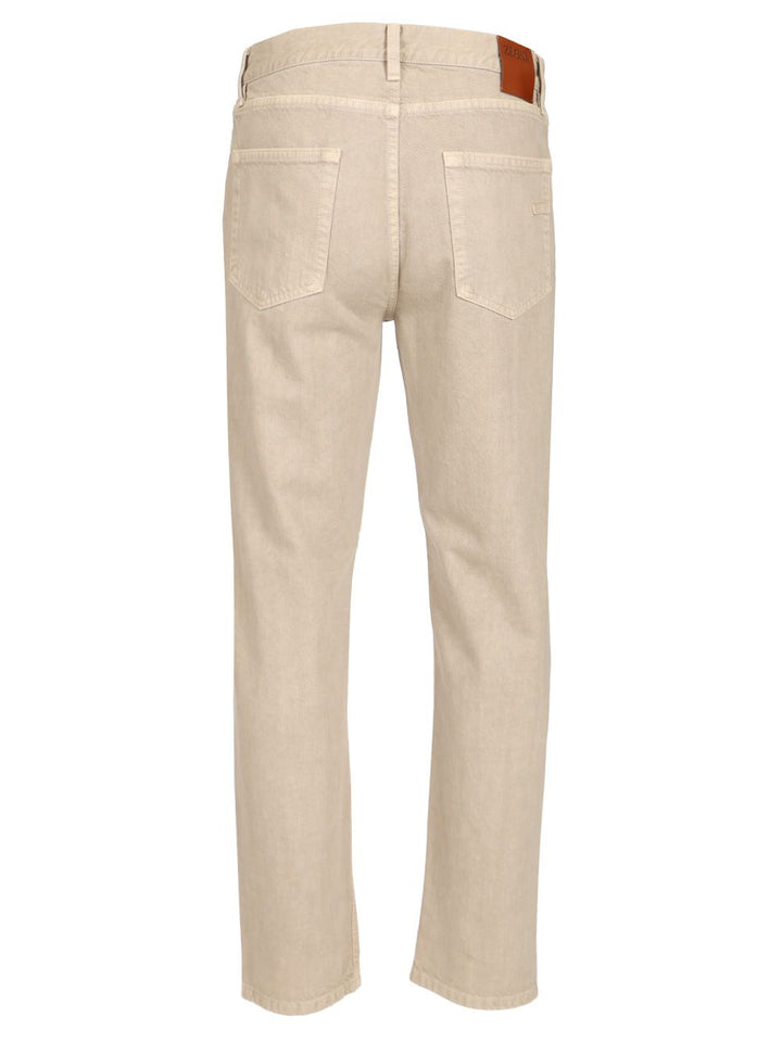 Ermenegildo Zegna Roccia Jeans - Beige | 3e3d0307c99b6b13b99717b82a42bd42fb4182df