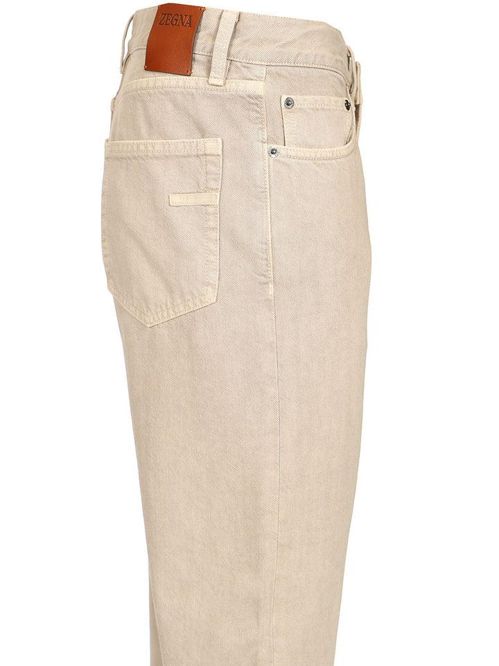 Ermenegildo Zegna Roccia Jeans - Beige | 097b41e4106e01882eecf5db15a1cc93b045a073