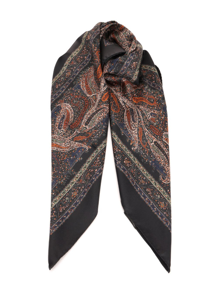 Saint Laurent Square Silk Scarf Scarves And Foulards - Multicolor | c3dc457a169a27a84923d3b86c1c4727dd8cc16c