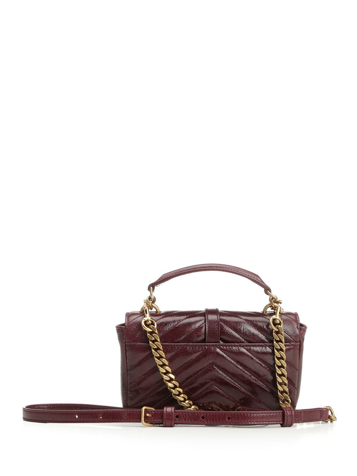 Saint Laurent College Handbags - Bordeaux | e6672cef88d445e3522039bcea1168beb66335b1