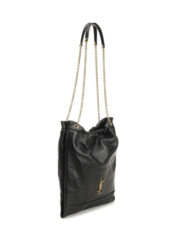 Saint Laurent Jamie Shoulder Bags - Black | d8bac7244582cbced717694bf8dbb1fd7b5e3011