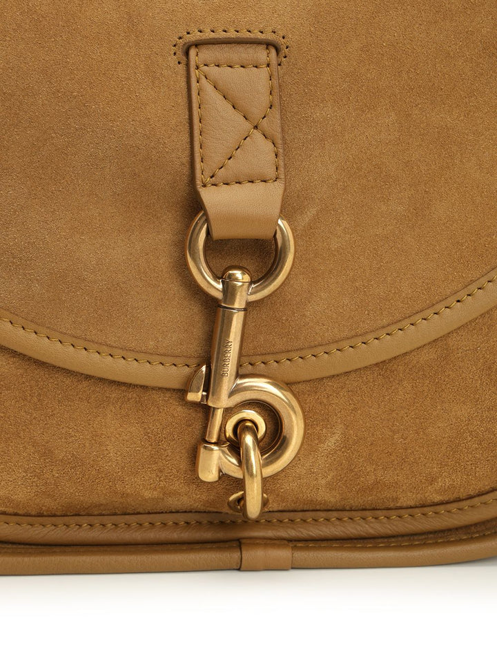 Burberry Messenger B Clip Handbags - Brown | 91b6e386cdcfdd6e25932af8fdf34ca8a53e48fe