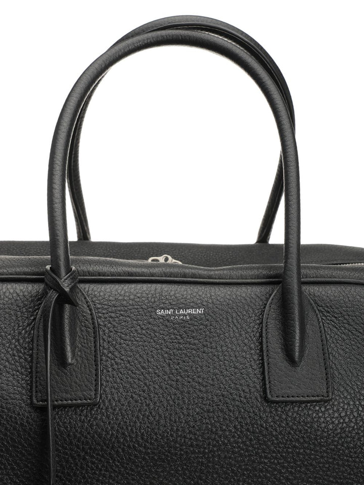 Saint Laurent Bowling Duffle Bag Handbags - Black | e7e1b747bb161dd78cf9ab7a02cbc828110b576e