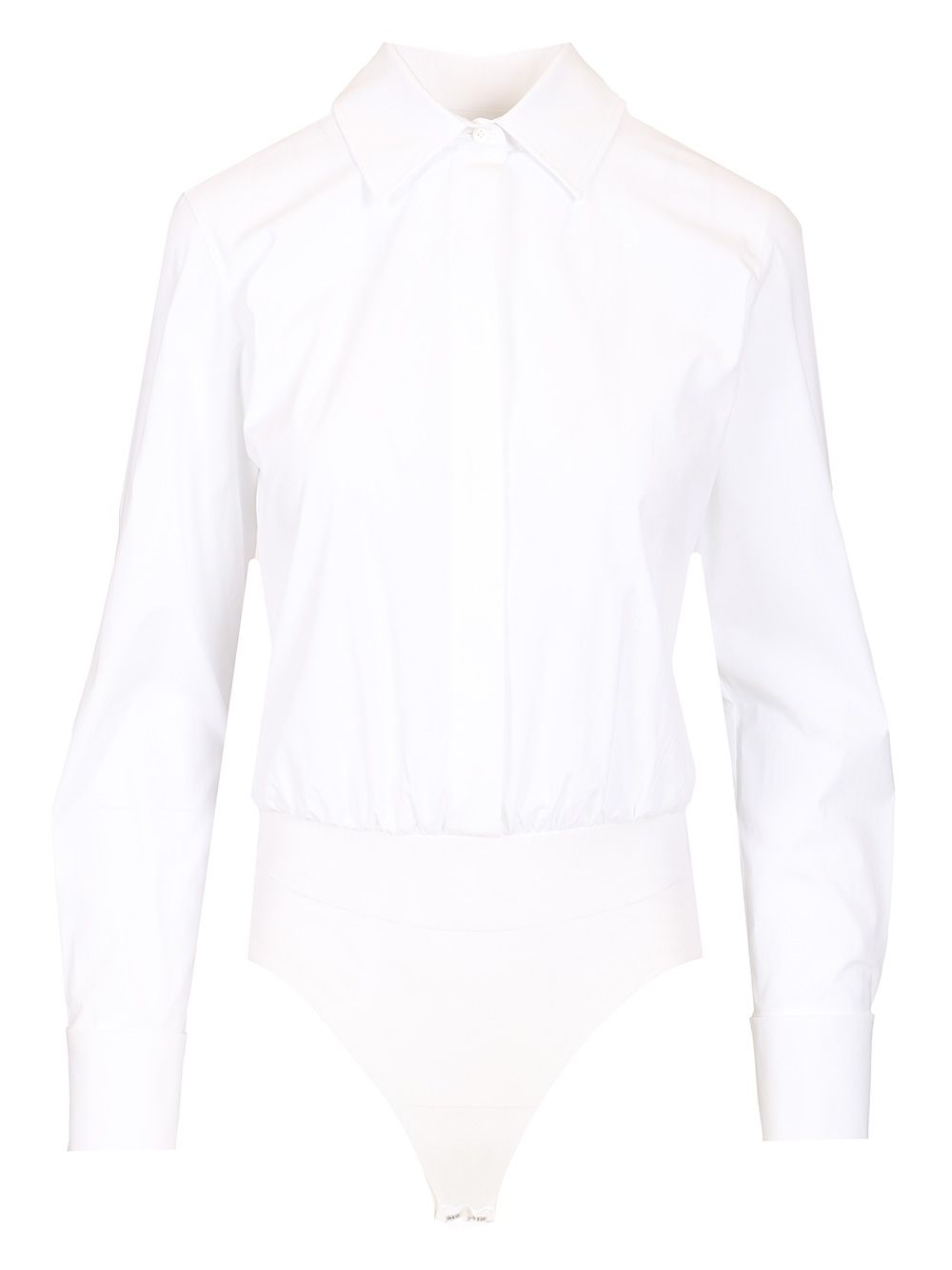 Max Mara Stretch Cotton Poplin Shirt Shirts - White | 83d09ab97129ee6e7dad5403d801d8b06354d93d