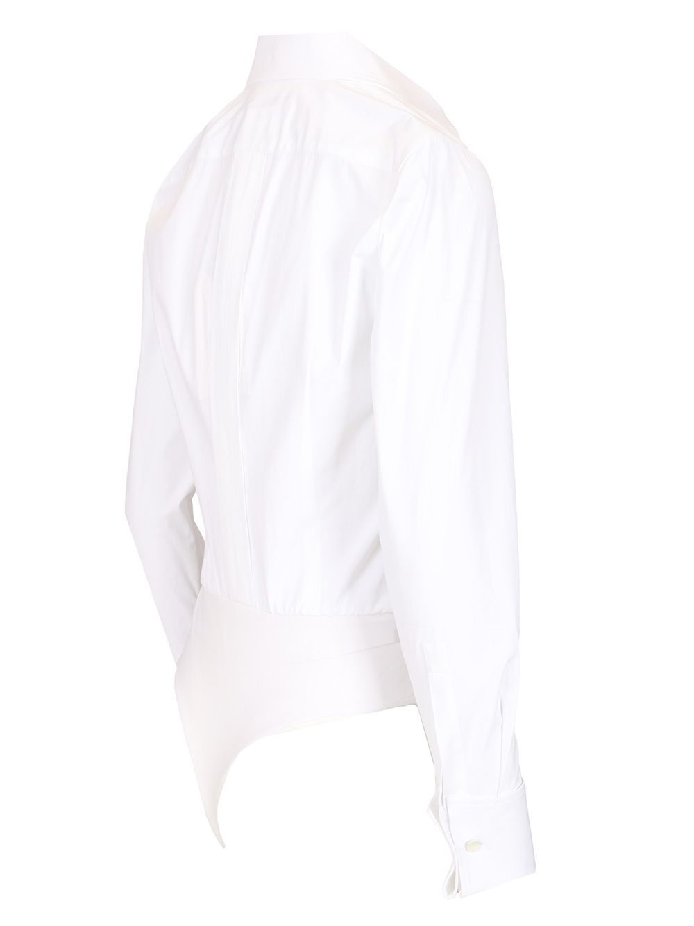 Max Mara Stretch Cotton Poplin Shirt Tops - White | d509b62370399d7fa9d4f6d6d33c165c9dfc537a