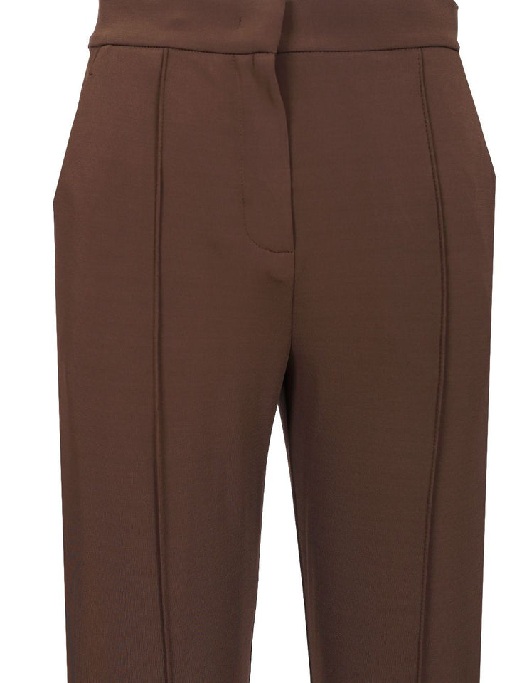 Max Mara Dinda Trousers - Brown | ca4a55c3c6bbc683b7733f580ff9ff35411095bb