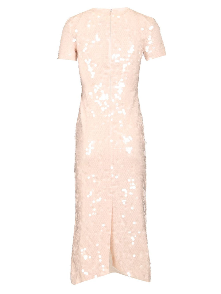 Sportmax Long Dress With Sequins Dresses - Rose | 281ab89d462736700d0fa94531d021ba902eea2e