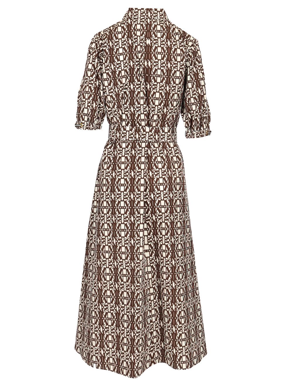 Max Mara Printed Cotton Shirtdress Dresses - Brown | ca90d70b84741b7c7d67e7e48021f08e2dafcb44