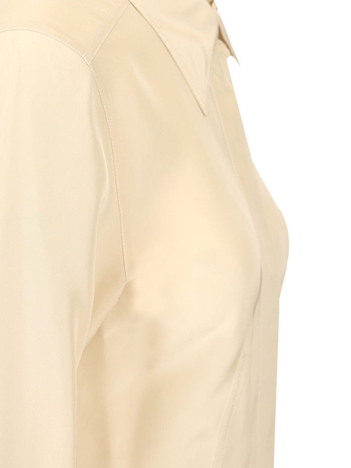 Sportmax Theory Shirts - Beige | 0f01885b6557f4aed9b2605f8f3e35bc8275d76d