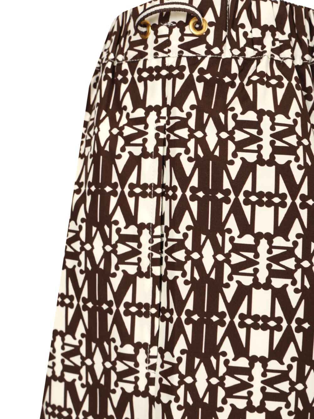 Max Mara Printed Poplin Shorts Trousers - Brown | 7720535462dfc9e364d8fdd3c4cc3a077ec41f4d