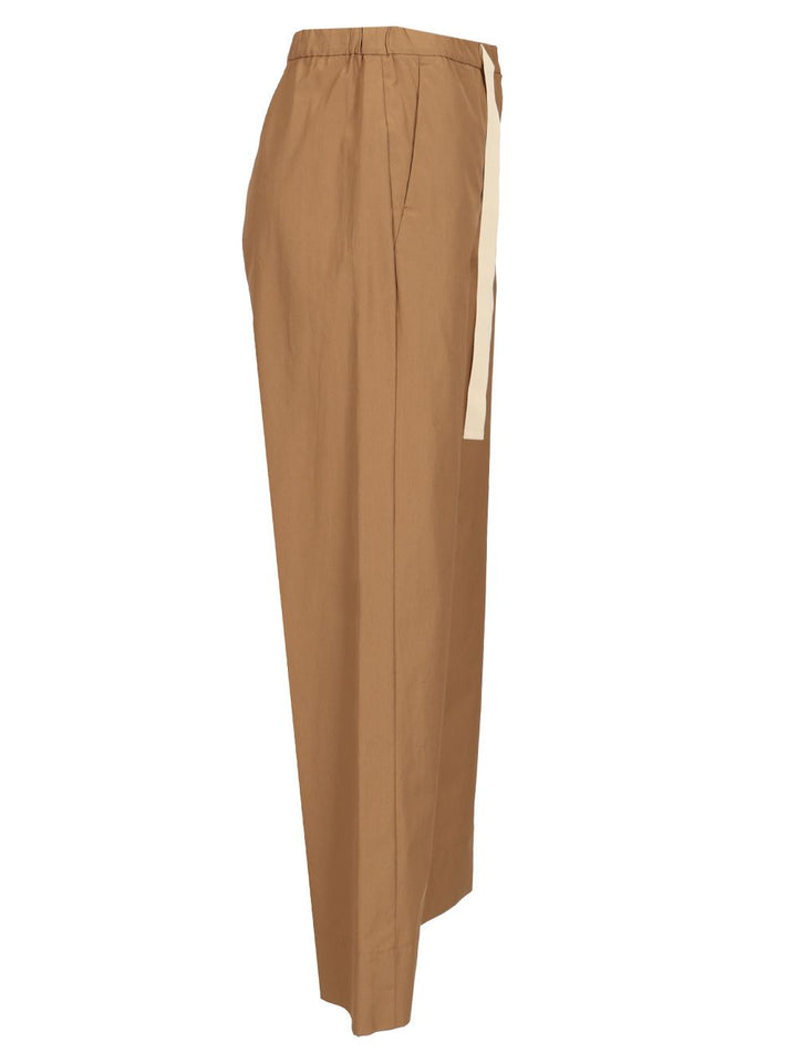 'S Max Mara Silver Trousers - Beige | 74d90bfaf1fb695b7fcaf53d75fb0ff0486f70d8