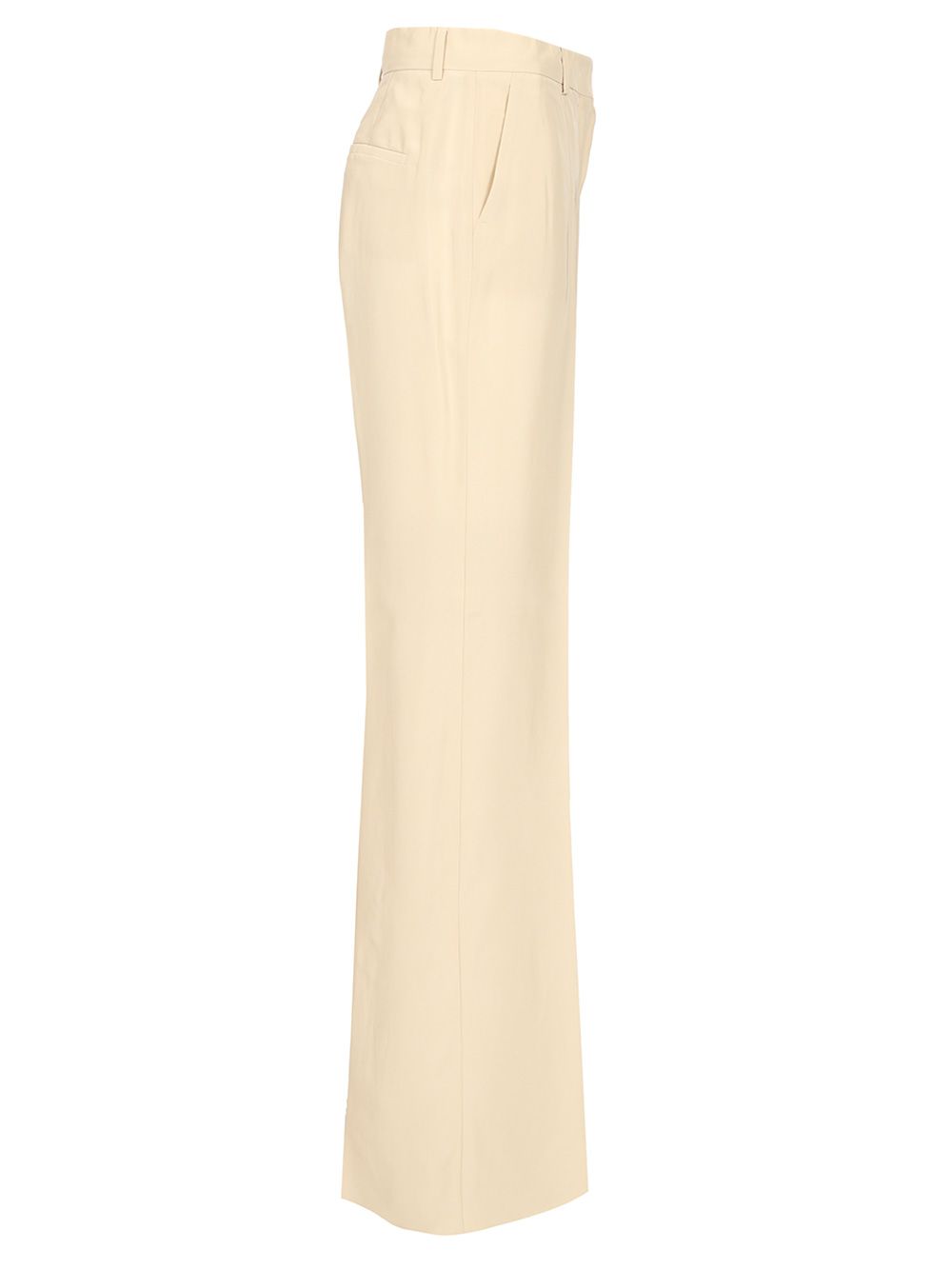 Sportmax Flare Tailored Trousers - White | 9312472b466885df7e121dfa0440bba219355fe5