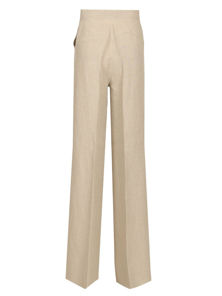 Max Mara Sequoia Trousers - Beige | 25f26c4022a49de1115125b66f433e18895ef3da
