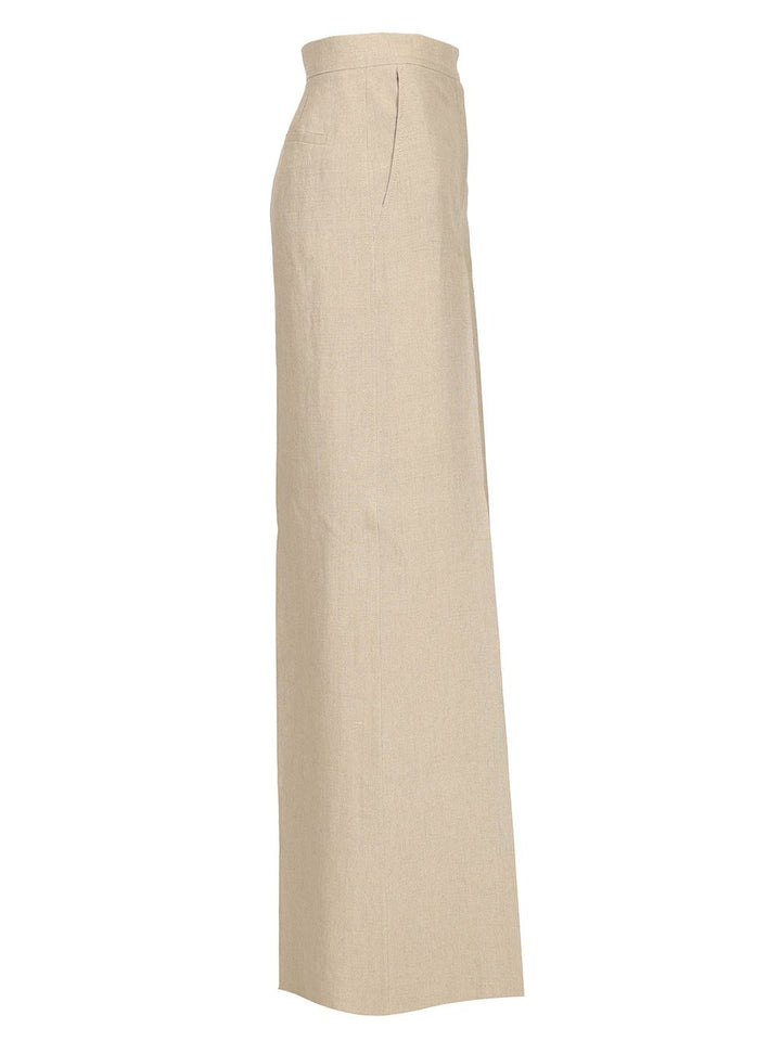 Max Mara Sequoia Trousers - Beige | be7af0551ecda22c8fb1e39838ce6ca6fdfe76a3